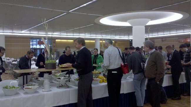 Mittagessen auf der OOP 2012